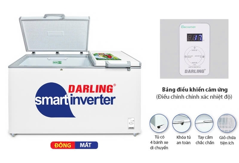 Tủ Đông Mát Darling Inverter 770 Lít DMF-7699WSI