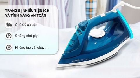 Bàn ủi hơi nước Philips DST3040 - 2600W