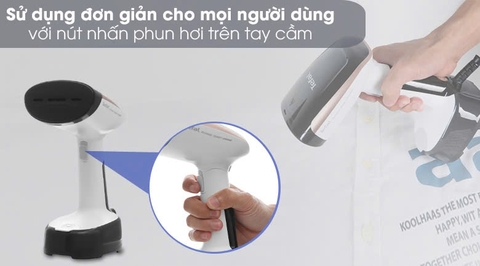 Bàn ủi hơi nước cầm tay 1300W Tefal DT3030E0
