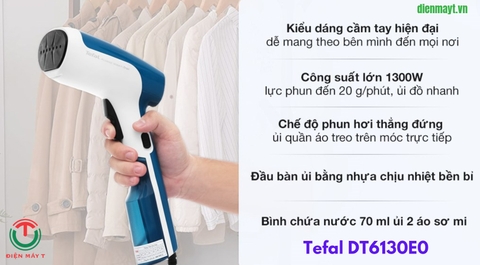 Bàn ủi cầm tay Tefal DT6130E0 1300W
