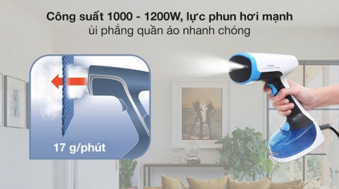 Bàn ủi hơi nước cầm tay 1200W Tefal DT7000E0