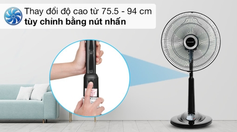 Quạt lửng Sharp PJ-L40RV-DG