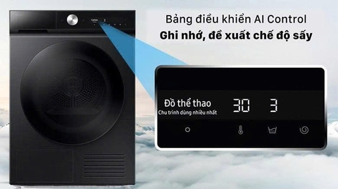 Máy sấy bơm nhiệt Samsung 10 Kg DV10BB9440GBSV