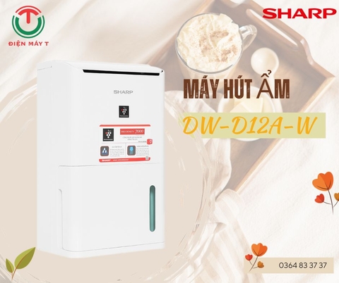 Máy hút ẩm Sharp DW-D12A-W