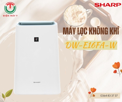 Máy lọc không khí Sharp DW-E16FA-W 190W