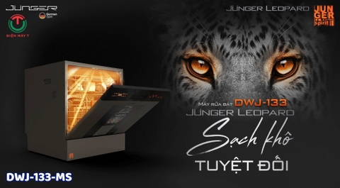 Máy rửa chén Junger 12 - 13 bộ Leopard DWJ-133-MS