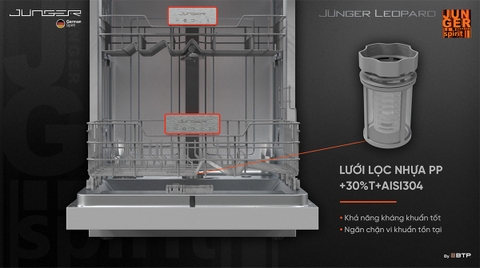 Máy Rửa Bát Junger DWJ-140 - Thái Lan