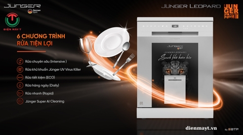 Máy Rửa Bát Junger DWJ-140 - Thái Lan
