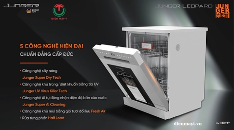 Máy Rửa Bát Junger DWJ-140 - Thái Lan