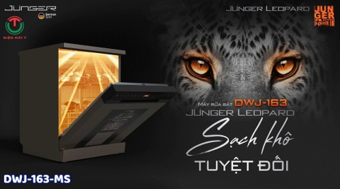 Máy rửa bát 15 bộ Junger Leopard DWJ-163-MS