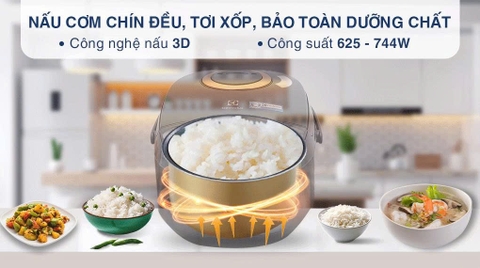 Nồi Cơm Điện Tử Electrolux  1 Lít E7RC1-550K