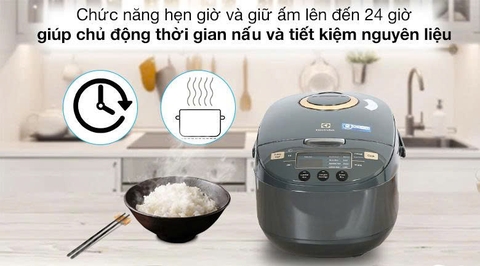Nồi cơm điện tử Electrolux 1.8 lít E7RC1-650K