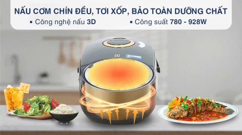 Nồi cơm điện tử Electrolux 1.8 lít E7RC1-650K