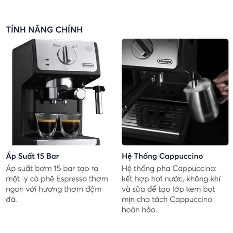 Máy pha cà phê Delonghi ECP33.21.BK