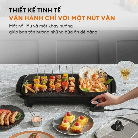 Bếp lẩu nướng đa năng Gaabor EH-M01A