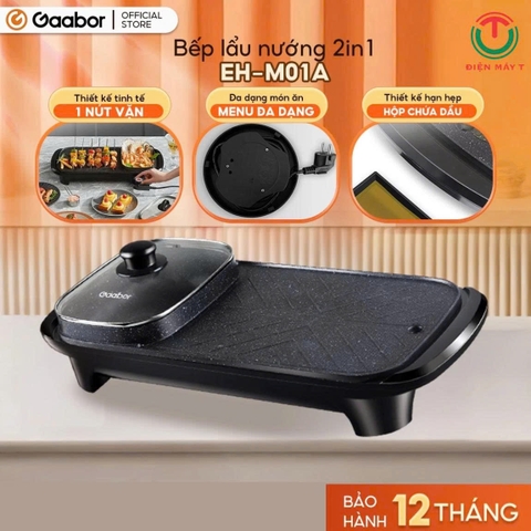 Bếp lẩu nướng đa năng Gaabor EH-M01A