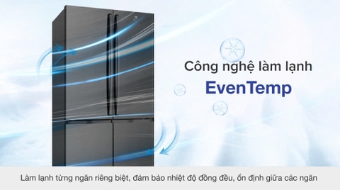 Tủ Lạnh Electrolux Inverter 541 Lít EQE6000A-B