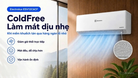 Máy lạnh Electrolux 1.5HP Inverter ESV12C6CF