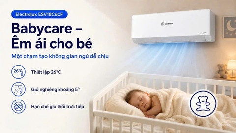 Máy lạnh Electrolux 2.0HP Inverter ESV18C6CF