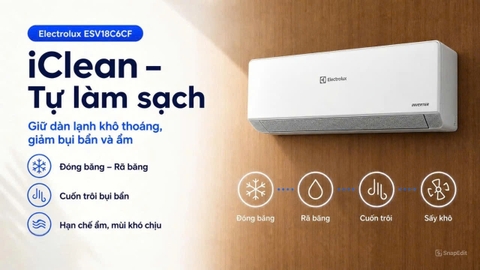 Máy lạnh Electrolux 2.0HP Inverter ESV18C6CF