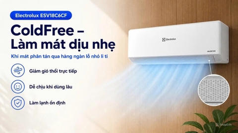 Máy lạnh Electrolux 2.0HP Inverter ESV18C6CF