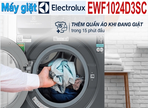 Máy giặt Electrolux UltimateCare 300 Inverter 10 kg EWF1024D3SC [Mới 2024]