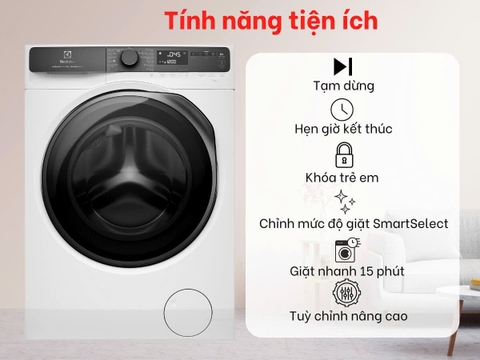 Máy giặt Electrolux UltimateCare 700 Inverter 10 kg EWF1043R7WC [Mới 2024]
