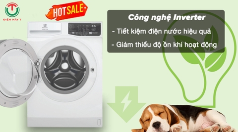 Máy giặt cửa ngang Electrolux Inverter 9kg UltimateCare 100 EWF9025DQWB