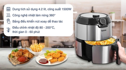 Nồi chiên không dầu Tefal EY201D15 4.2 lít _ Hàng chính hãng