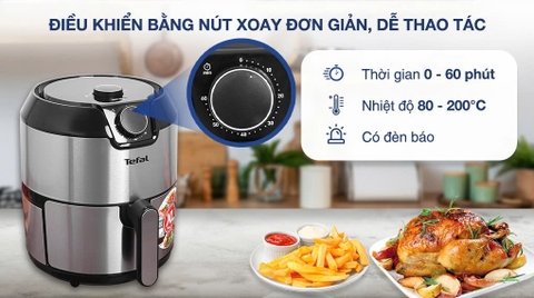 Nồi chiên không dầu Tefal EY201D15 4.2 lít _ Hàng chính hãng