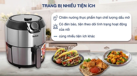 Nồi chiên không dầu Tefal EY201D15 4.2 lít _ Hàng chính hãng