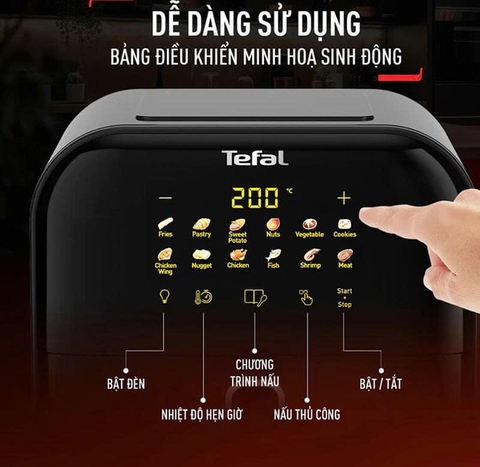 Nồi Chiên Không Dầu 6L Tefal EY821868