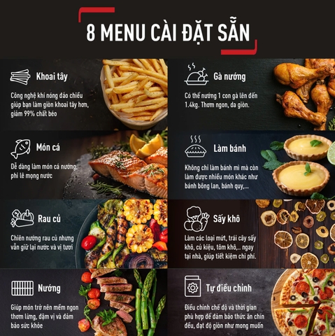 Nồi chiên không dầu 2 ngăn Tefal EY905D10