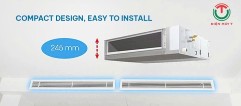 Máy lạnh giấu trần nối ống gió Daikin FBFC100DVM9/RZFC100EY1 - 3Pha [2025]