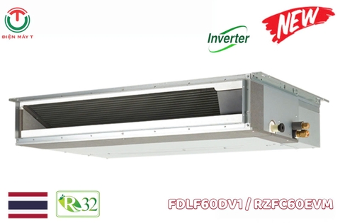 Điều hòa Daikin nối ống gió 20.500BTU inverter FDLF60DV1/RZFC60EVM