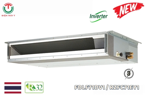 Điều hòa Daikin nối ống gió 24.200BTU inverter FDLF71DV1/RZFC71EY1 [ 3Pha ]