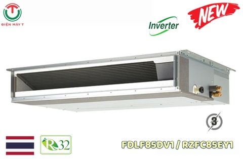 Điều hòa Daikin nối ống gió 29.000BTU inverter FDLF85DV1/RZFC85EY1 [ 3Pha ]