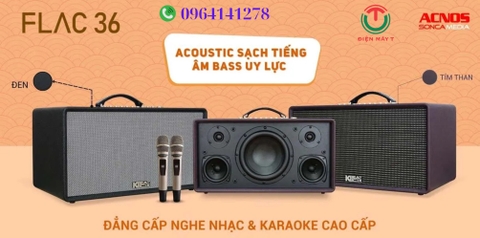 Loa Xách Tay Acnos Flac 36 ( NEW 2024 ) - Hàng chính hãng