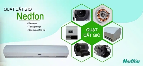 Quạt chắn gió Nedfon FM-3509-DY