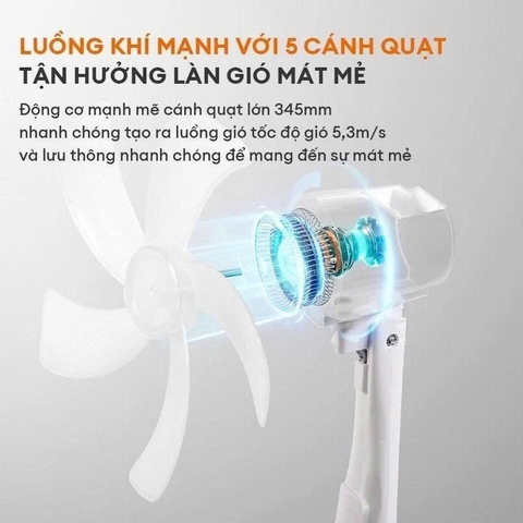 Quạt đứng Gaabor FM430M-WH05A