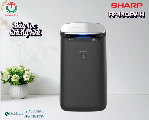 Máy lọc không khí Sharp 48W FP-J80EV-H