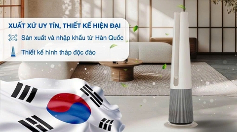 Máy lọc không khí LG PuriCare AeroTower FS15GPCJ0.ABAE - 40W