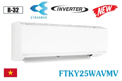 Máy lạnh Daikin Inverter 1.0Hp ( 1 Ngựa)  FTKY25WAVMV/RKY25WAVMV