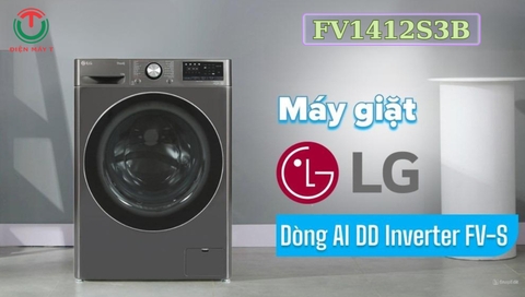 Máy giặt LG AI DD Inverter 12 kg FV1412S3B