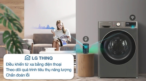 Máy giặt sấy LG AI DD Inverter FV1414H3BA - Giặt 14 kg - Sấy 8 kg