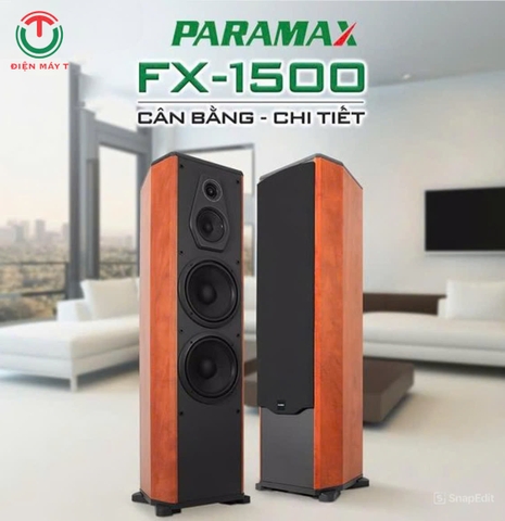 Loa đứng karaoke và nghe nhạc Paramax FX-1500