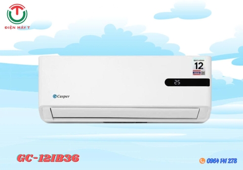 Máy lạnh Casper Inverter 1.5 HP GC-12IB36