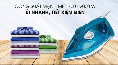 Bàn ủi hơi nước Philips GC1756 2000W