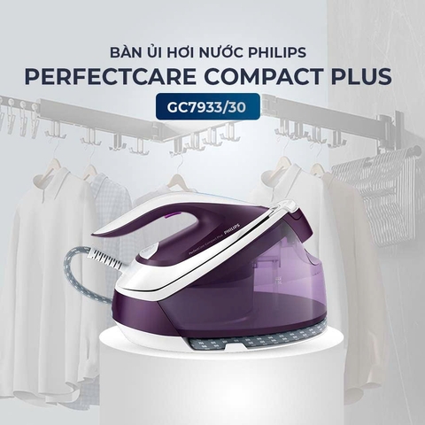 Bàn ủi hơi nước Philips GC7933/30