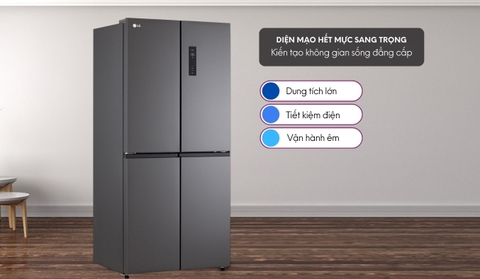 Tủ lạnh LG Inverter 470 lít Multi Door GR-B50BL